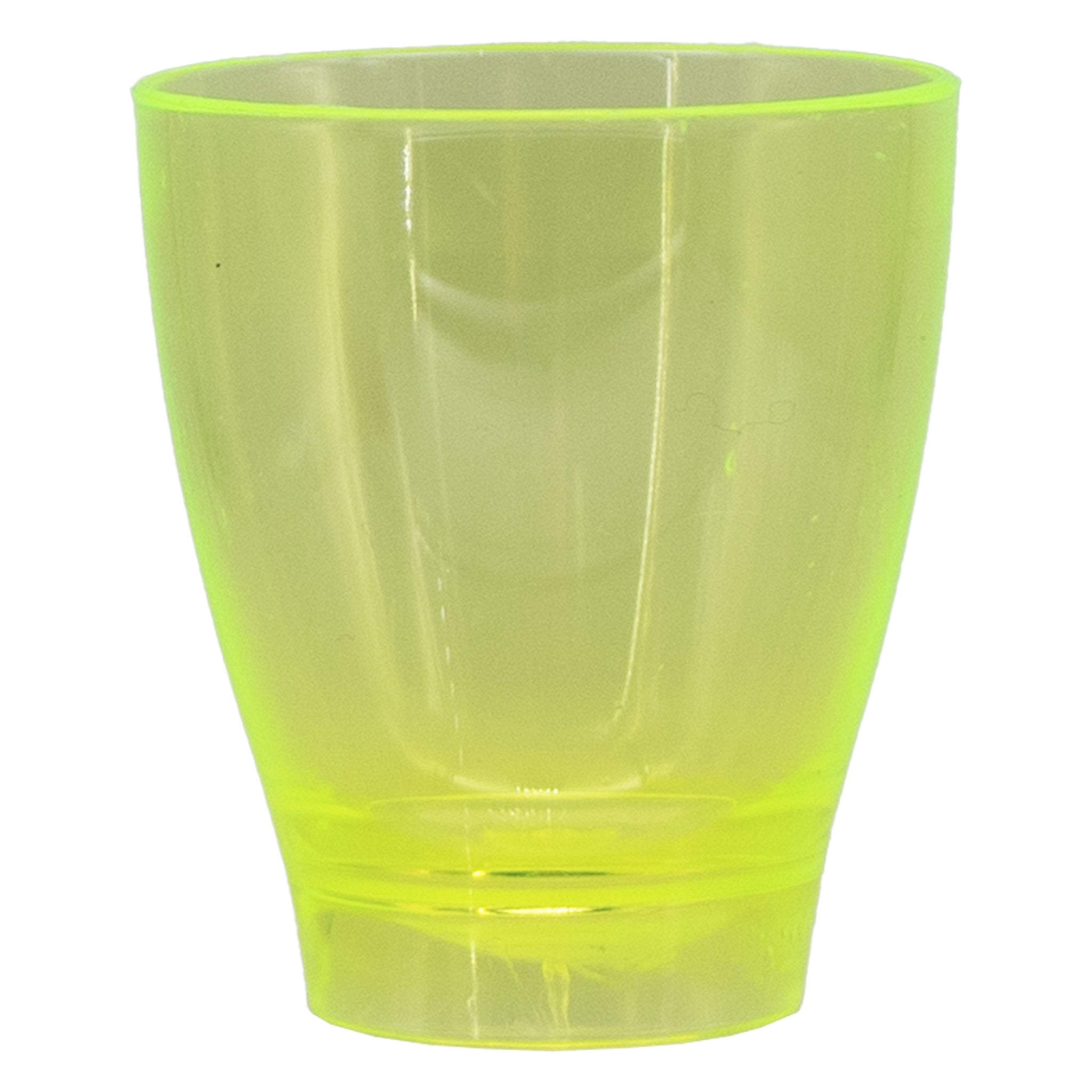 BAR BUTLER 10 COLOURED PLASTIC SHOT GLASSES 25ML ON A TRAY 11PCS SET, (1 COLOUR PER TRAY)