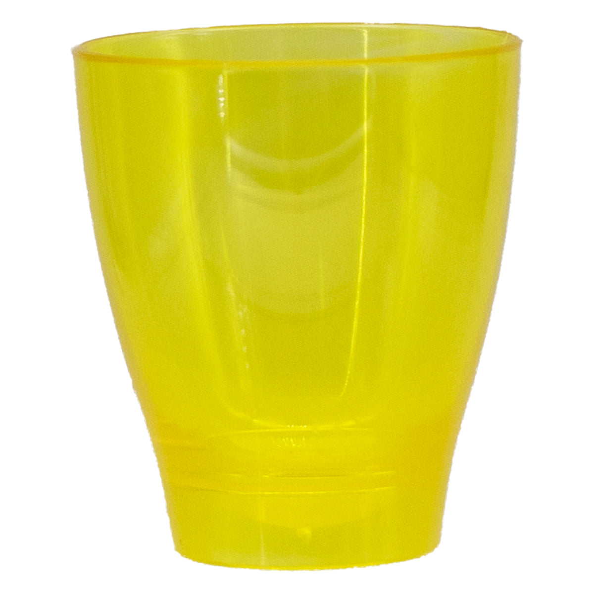 BAR BUTLER 10 COLOURED PLASTIC SHOT GLASSES 25ML ON A TRAY 11PCS SET, (1 COLOUR PER TRAY)