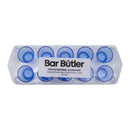 BAR BUTLER 10 COLOURED PLASTIC SHOT GLASSES ON A TRAY 11PK (1 COLOUR PER TRAY), 25ML - 35MM DIA