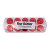 BAR BUTLER 10 COLOURED PLASTIC SHOT GLASSES 25ML ON A TRAY 11PCS SET, (1 COLOUR PER TRAY)