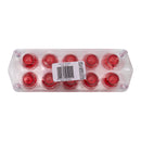 BAR BUTLER 10 COLOURED PLASTIC SHOT GLASSES ON A TRAY 11PK (1 COLOUR PER TRAY), 25ML - 35MM DIA