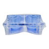 BAR BUTLER 10 COLOURED PLASTIC SHOT GLASSES 25ML ON A TRAY 11PCS SET, (1 COLOUR PER TRAY)