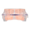 BAR BUTLER 10 COLOURED PLASTIC SHOT GLASSES 25ML ON A TRAY 11PCS SET, (1 COLOUR PER TRAY)