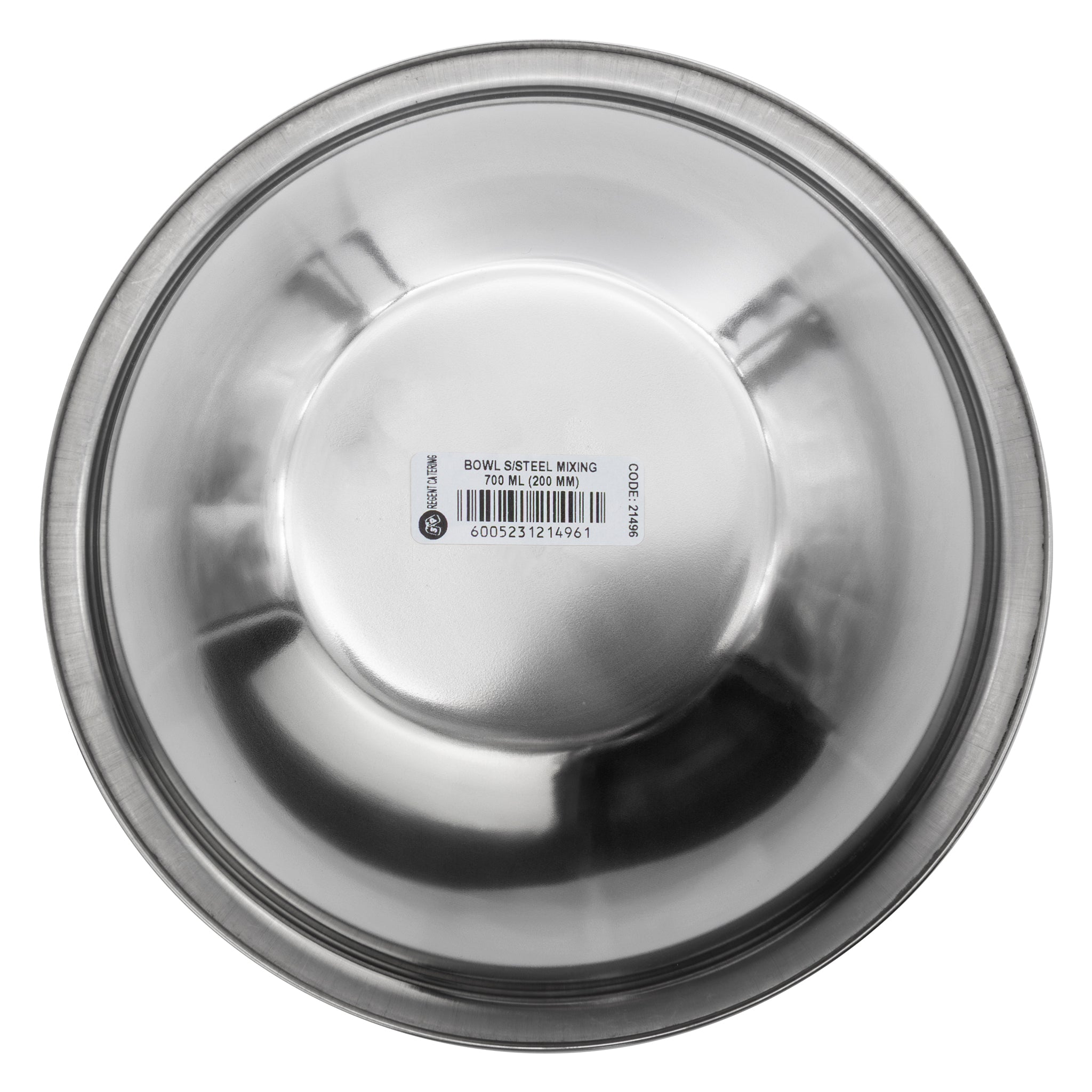 REGENT REGULAR MIXING BOWL STAINLESS STEEL MEDIUM, 700ML