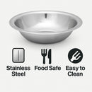 REGENT REGULAR MIXING BOWL STAINLESS STEEL LARGE, 1.4LT