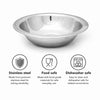 REGENT REGULAR MIXING BOWL STAINLESS STEEL LARGE, 1.4LT
