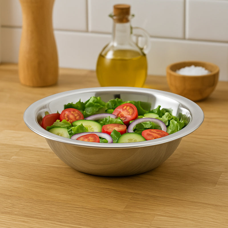 REGENT REGULAR MIXING BOWL STAINLESS STEEL LARGE, 1.4LT