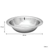 REGENT REGULAR MIXING BOWL STAINLESS STEEL LARGE, 1.4LT