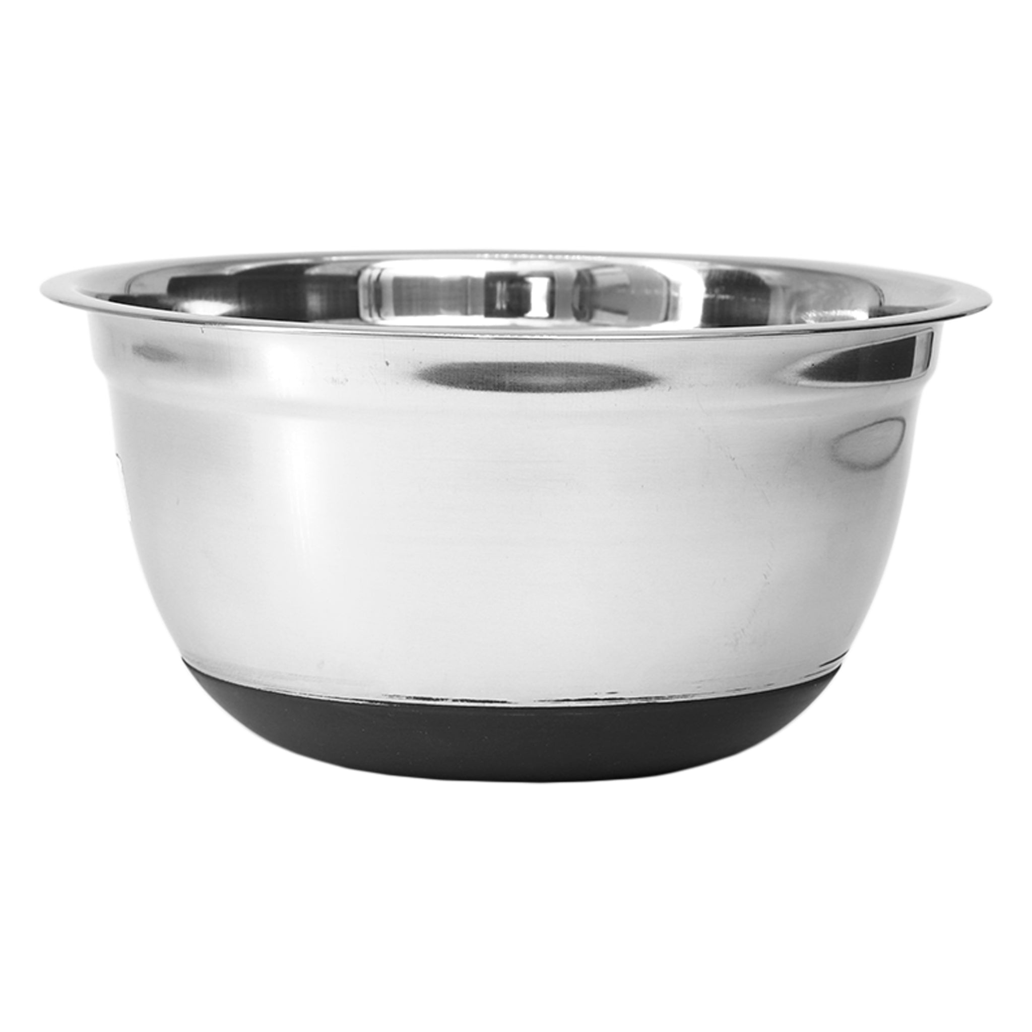 REGENT BAKEWARE MIXING BOWL CLASSIC WITH BLACK RUBBER BASE, 2.5L