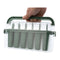 REGENT 6 SAGE ICE LOLLY MOULDS IN A PLASTIC HOLDER WITH HANDLES, 230X77MM