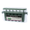 REGENT 6 SAGE ICE LOLLY MOULDS IN A PLASTIC HOLDER WITH HANDLES, 230X77MM
