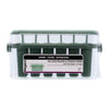 REGENT 6 SAGE ICE LOLLY MOULDS IN A PLASTIC HOLDER WITH HANDLES, 230X77MM