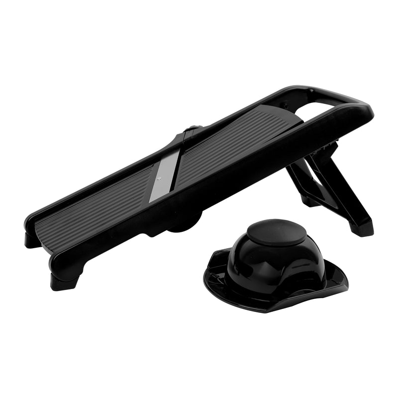 REGENT MULTIFUNCTION VEGETABLE SLICER BLACK ABS PLASTIC AND ST STEEL