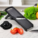 REGENT MULTIFUNCTION VEGETABLE SLICER BLACK ABS PLASTIC AND ST STEEL