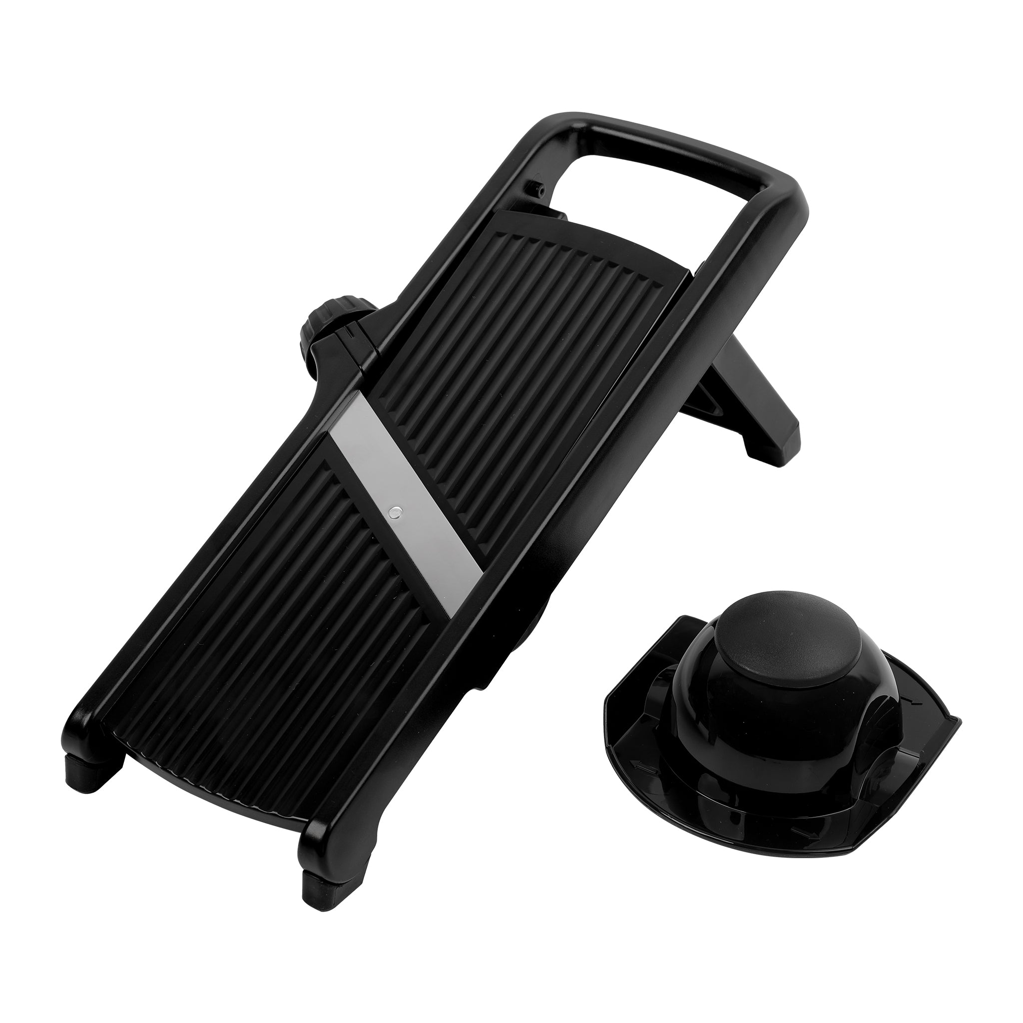 REGENT MULTI-FUNCTIONAL VEGETABLE SLICER BLACK ABS PLASTIC AND ST STEEL, 400X170MM