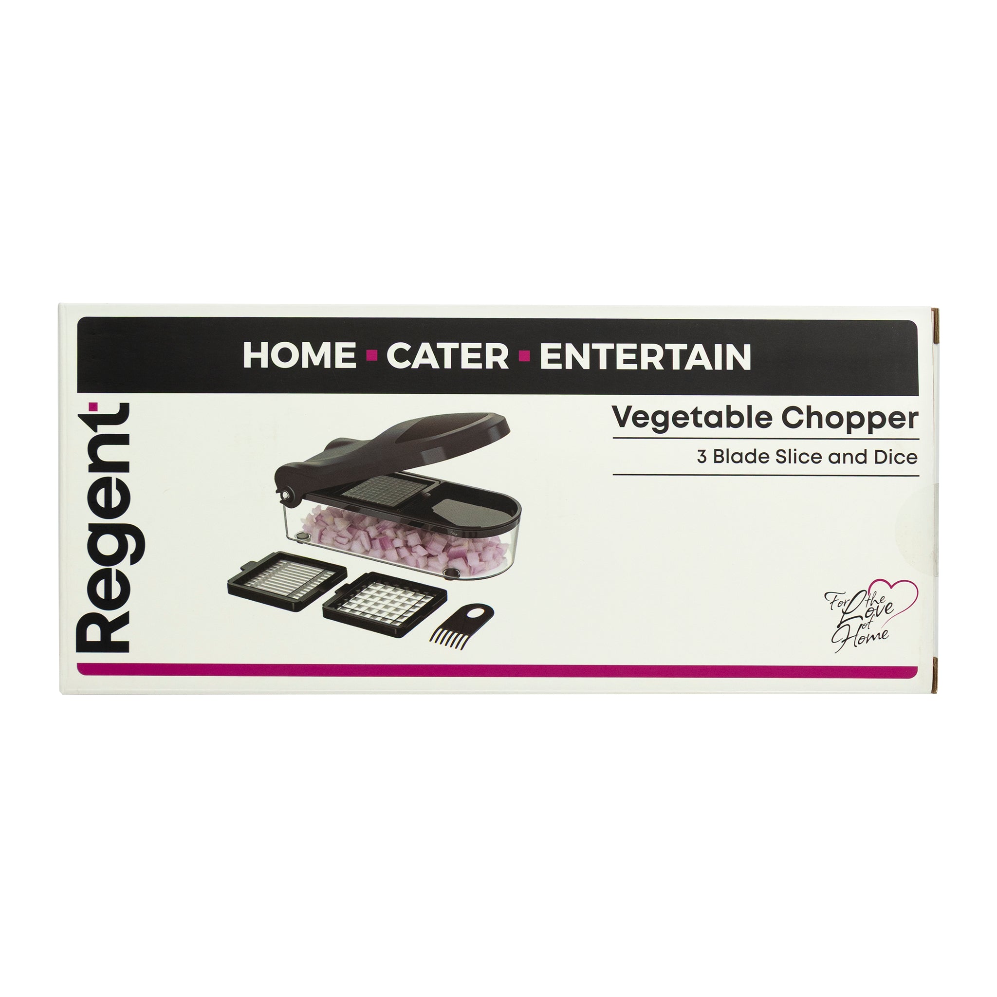 REGENT SLICE & DICE WITH 3 BLADES VEGETABLE CHOPPER