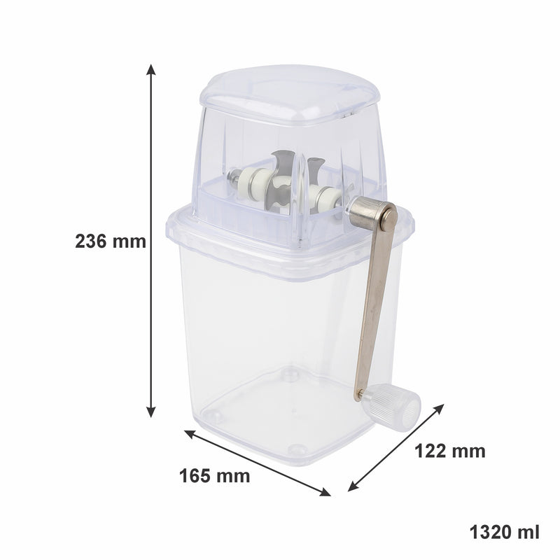 BAR BUTLER ICE CRUSHER PLASTIC AND STAINLESS STEEL, 1.32L