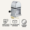 BAR BUTLER HEAVY DUTY ICE CRUSHER WITH CHROME BODY
