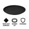 BAR BUTLER BLACK NON-SLIP ROUND TRAY, (355MM DIA)