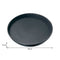 BAR BUTLER BLACK NON-SLIP ROUND TRAY, (405MM DIA)