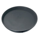 BAR BUTLER BLACK NON-SLIP ROUND TRAY, (405MM DIA)