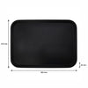 BAR BUTLER BLACK NON-SLIP RECTANGULAR TRAY 560MMX410