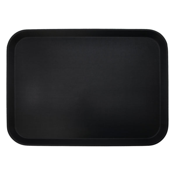 BAR BUTLER BLACK NON-SLIP RECTANGULAR TRAY (560mm x 410mm)