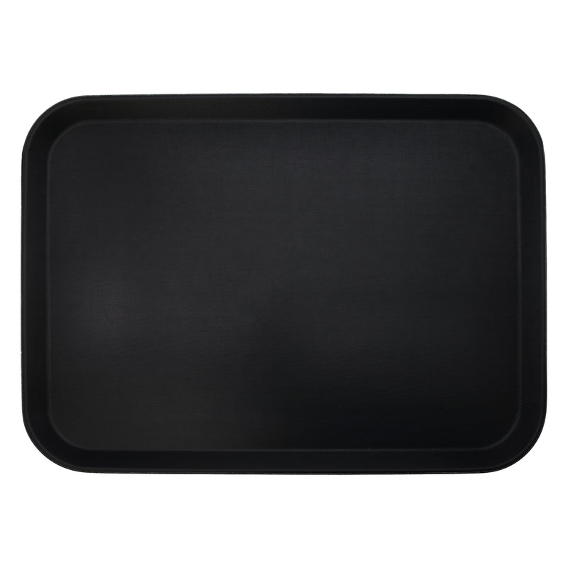 BAR BUTLER BLACK NON-SLIP RECTANGULAR TRAY (560mm x 410mm)
