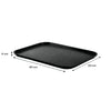 BAR BUTLER BLACK NON-SLIP RECTANGULAR TRAY, 455MMX355MM
