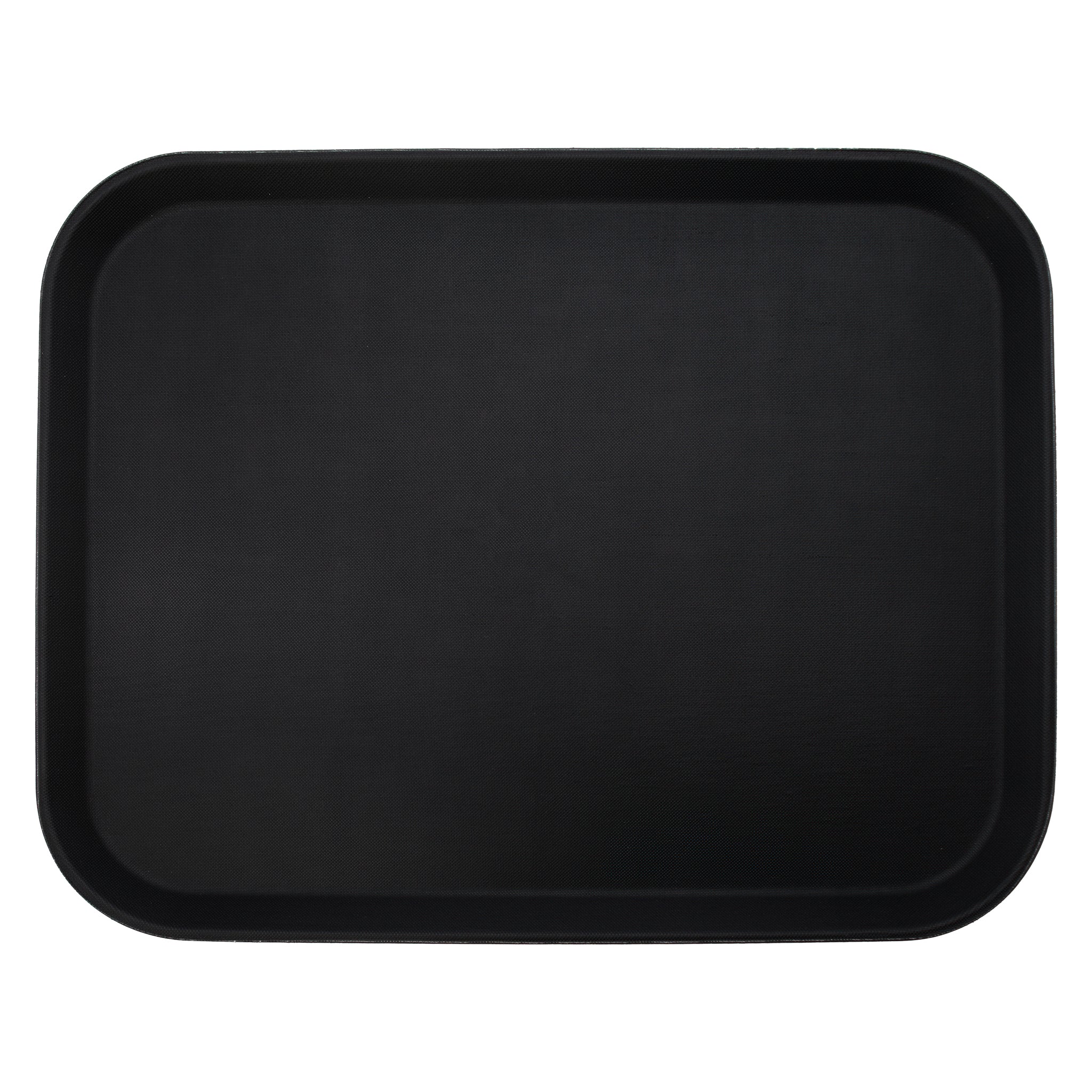 BAR BUTLER BLACK NON-SLIP RECTANGULAR TRAY, 455MMX355MM