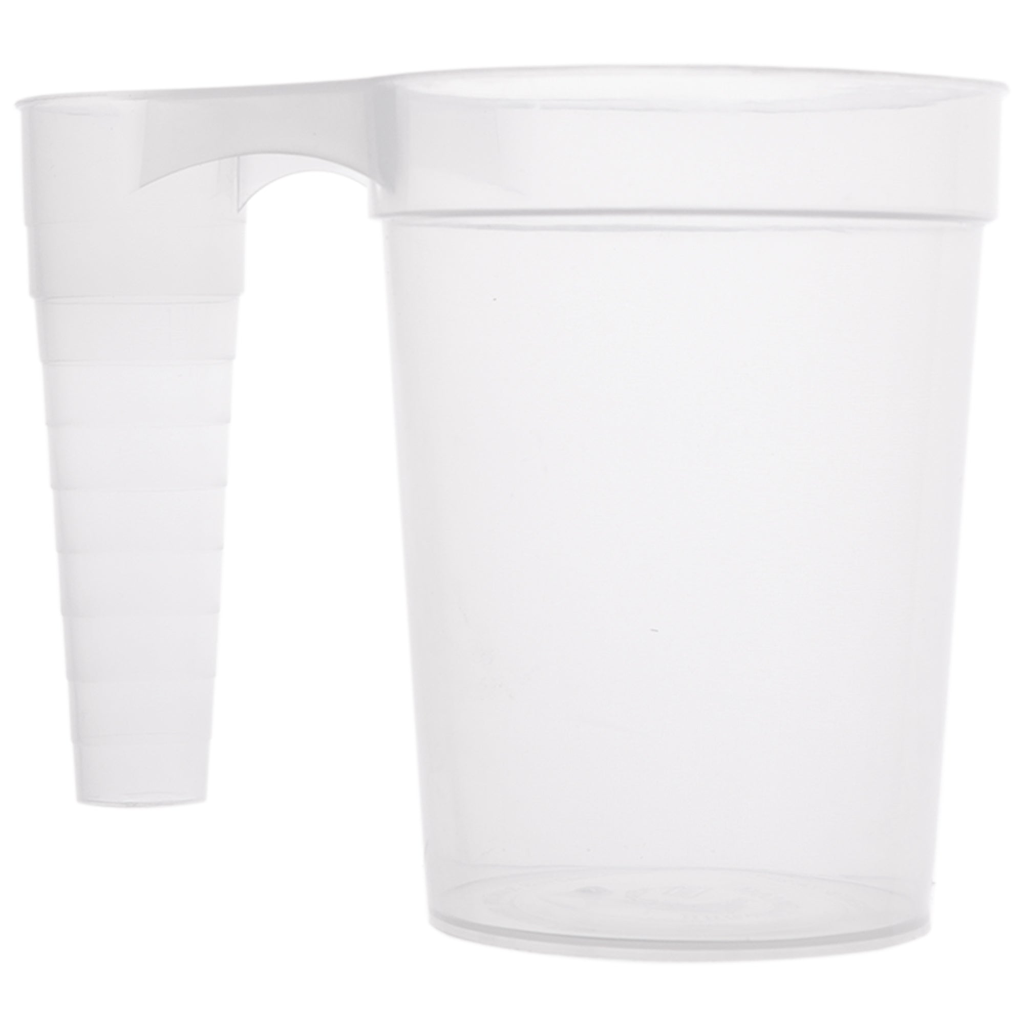 BAR BUTLER STACKING BEER MUG PLASTIC 500ML 6PK, 94MM DIA