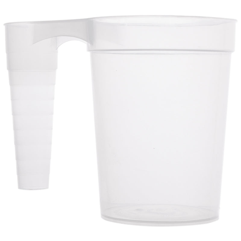 BAR BUTLER STACKING BEER MUG PLASTIC 6 PACK, 500ML  (94MM DIAX150X120MM)
