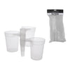 BAR BUTLER STACKING BEER MUG PLASTIC 500ML 6PK, 94MM DIA