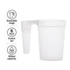 BAR BUTLER STACKING BEER MUG PLASTIC 500ML 6PK, 94MM DIA