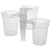 BAR BUTLER STACKING BEER MUG PLASTIC 500ML 6PK, 94MM DIA