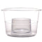 BAR BUTLER JAGER BOMB SHOT GLASS PLASTIC 6 PACK, 25ML/150ML (78MM DIAX52MM l 36MM DIAX28MM)
