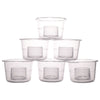 BAR BUTLER JAGER BOMB PLASTIC SHOT GLASSES 25ML/145ML, 6 PACK