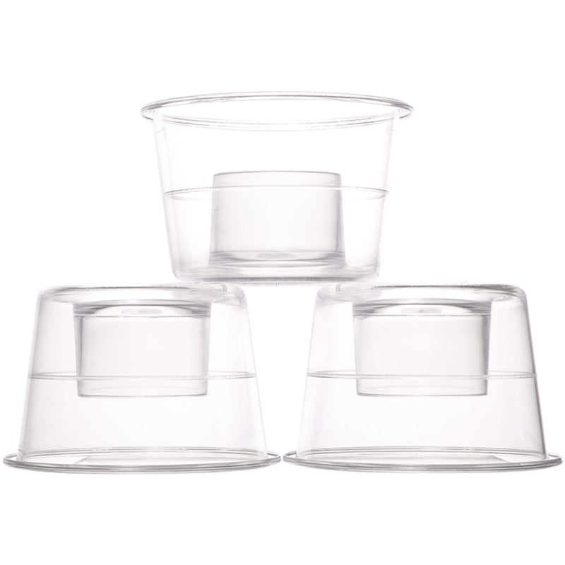 BAR BUTLER JAGER BOMB SHOT GLASS PLASTIC 6 PACK, 25ML/150ML (78MM DIAX52MM l 36MM DIAX28MM)