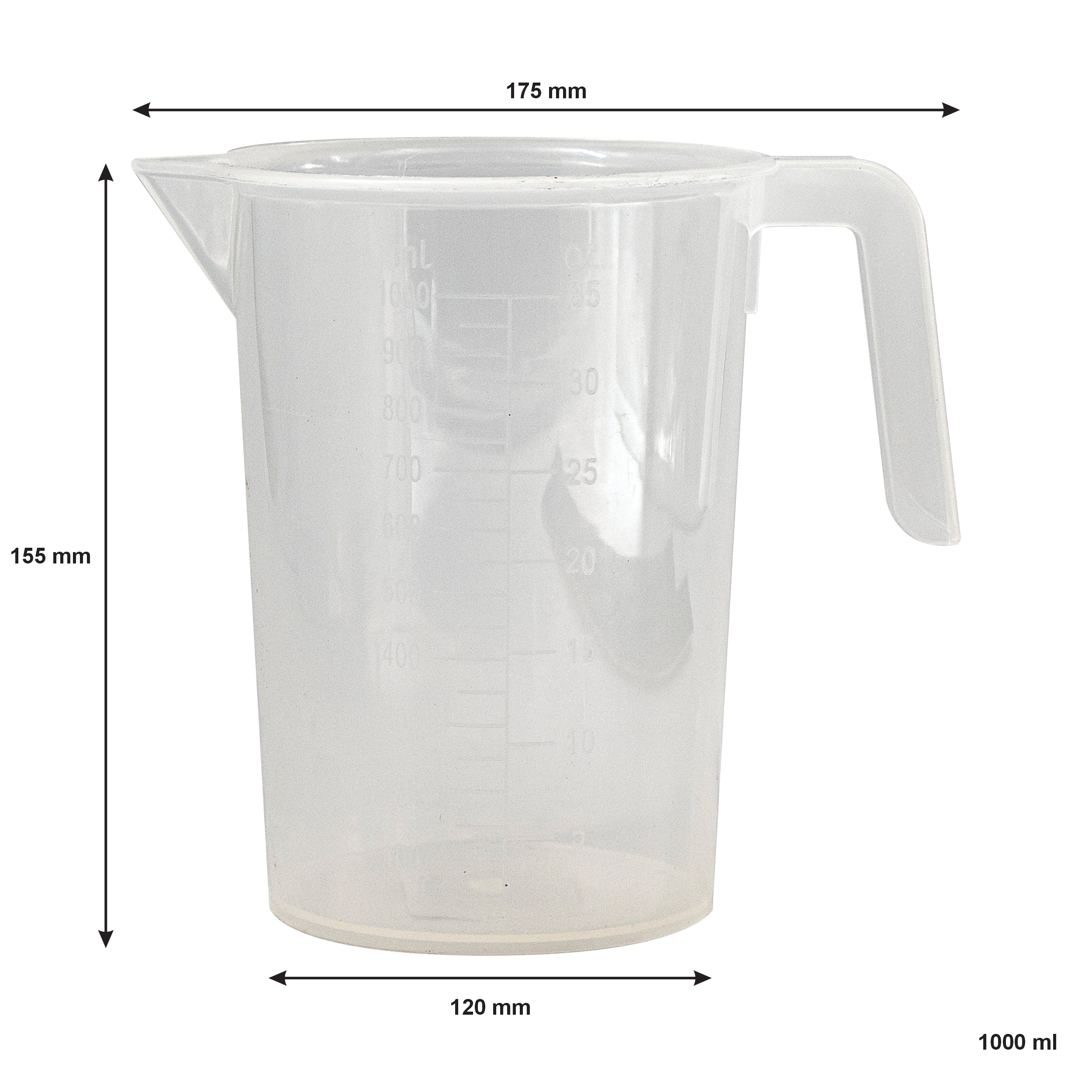 REGENT CATERING MEASURING JUG PLASTIC, 1L