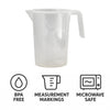 REGENT CATERING MEASURING JUG PLASTIC, 1L