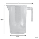 REGENT CATERING MEASURING JUG PLASTIC, 4LT (250/175MM DIAX240MM)