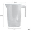 REGENT CATERING MEASURING JUG PLASTIC, 4LT (250/175MM DIAX240MM)
