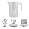REGENT CATERING MEASURING JUG PLASTIC, 4LT