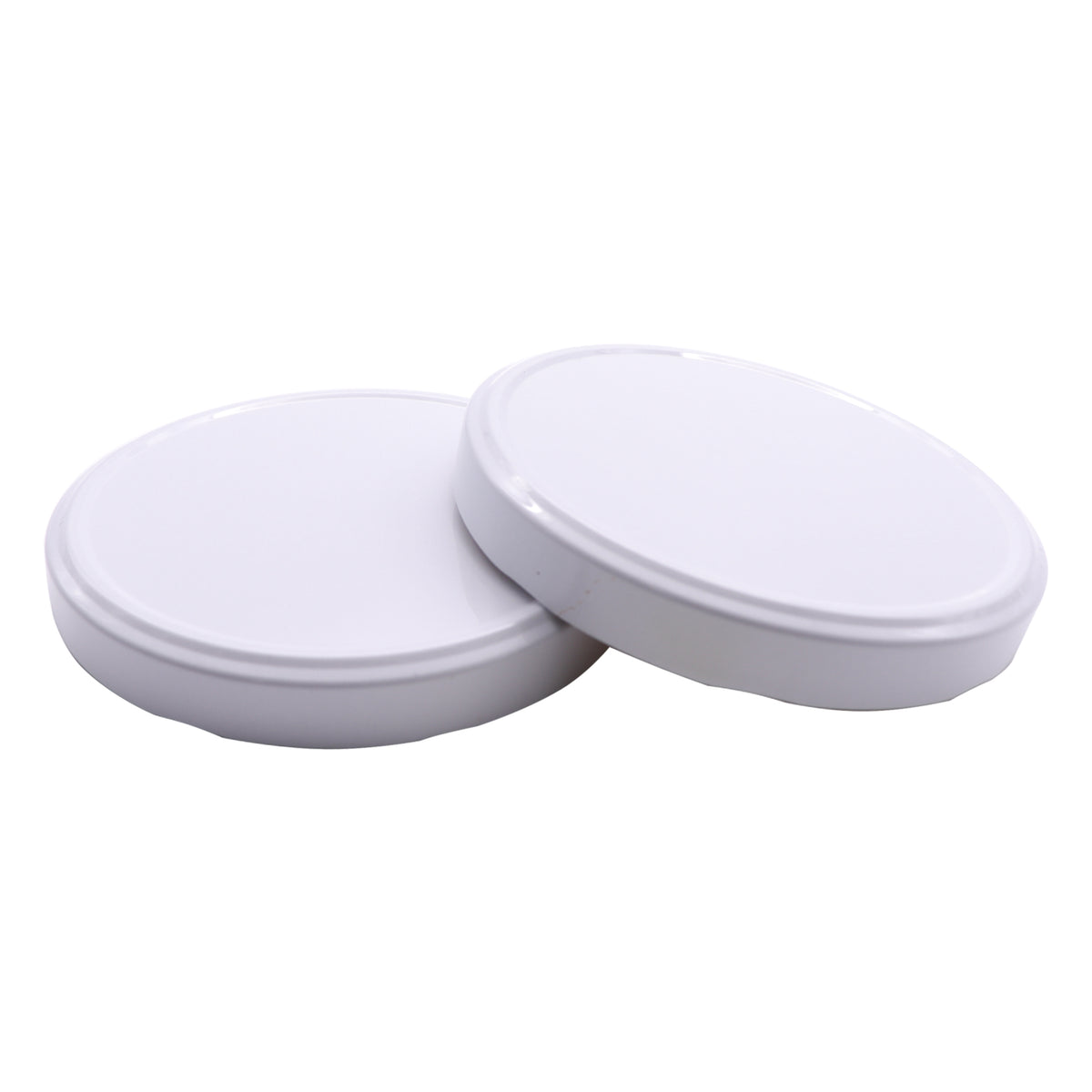 REGENT JAR LIDS WHITE 2PK, 110MM DIA