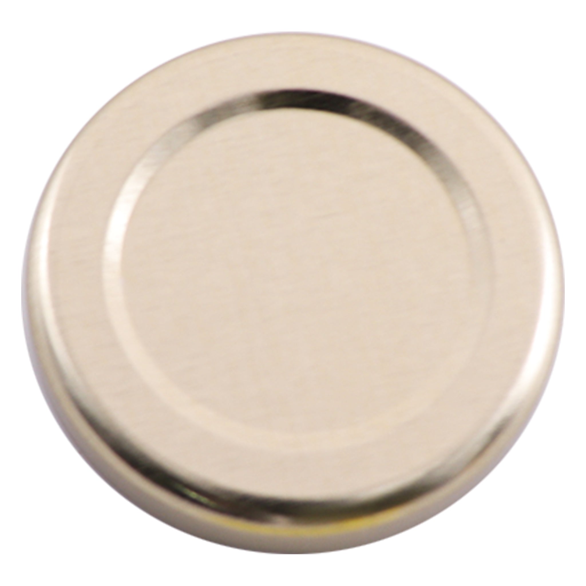 REGENT JAR LIDS GOLD 6PK, 43MM DIA