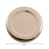 REGENT JAR LIDS GOLD 6PK, 48MM DIA