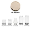REGENT JAR LIDS GOLD 6PK, 70MM DIA