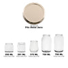 REGENT JAR LIDS GOLD 6 PACK, (70MM DIA)