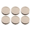 REGENT JAR LIDS GOLD 6PK, 63MM DIA
