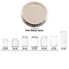 REGENT JAR LIDS GOLD 6PK, 63MM DIA